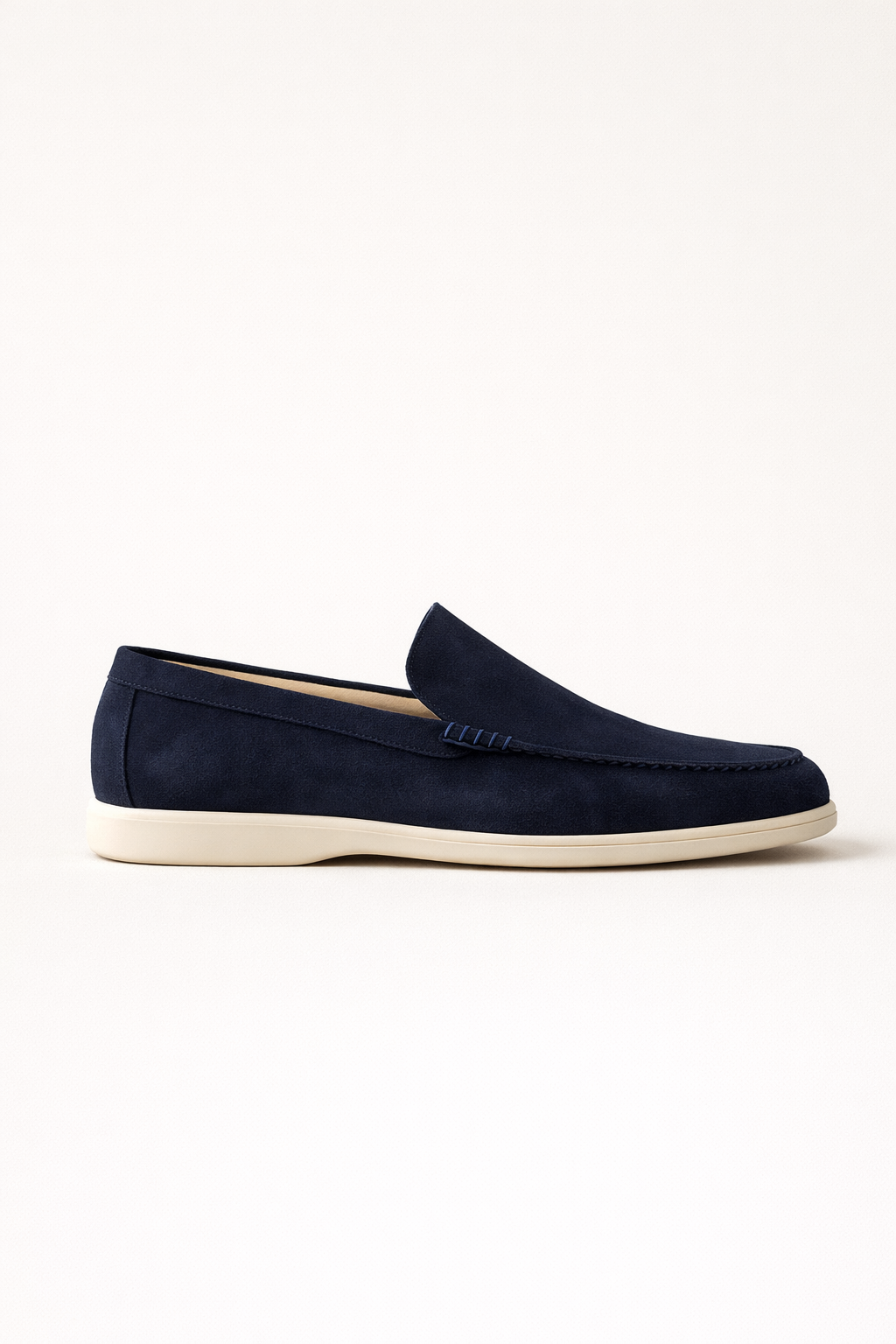 Lorenzo Suede Loafers Navy
