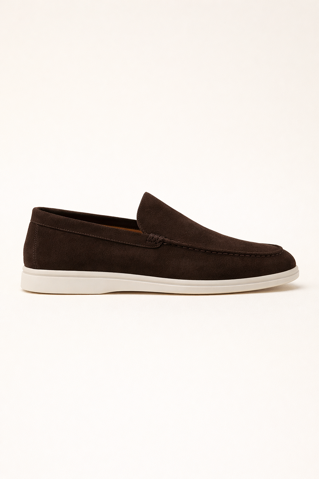 Lorenzo Suede Loafers Brown