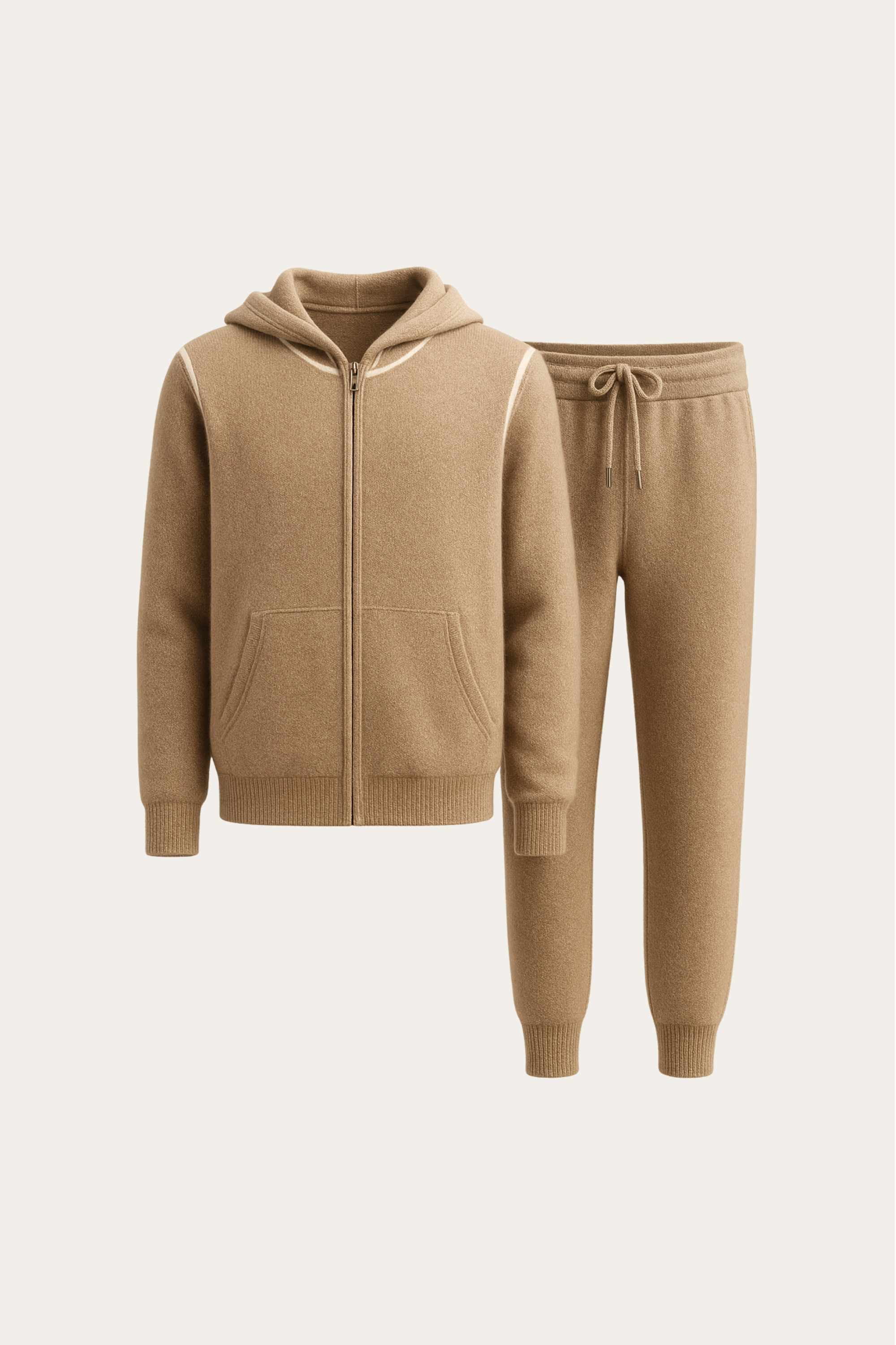 Lorenzo Cashmere Set Beige