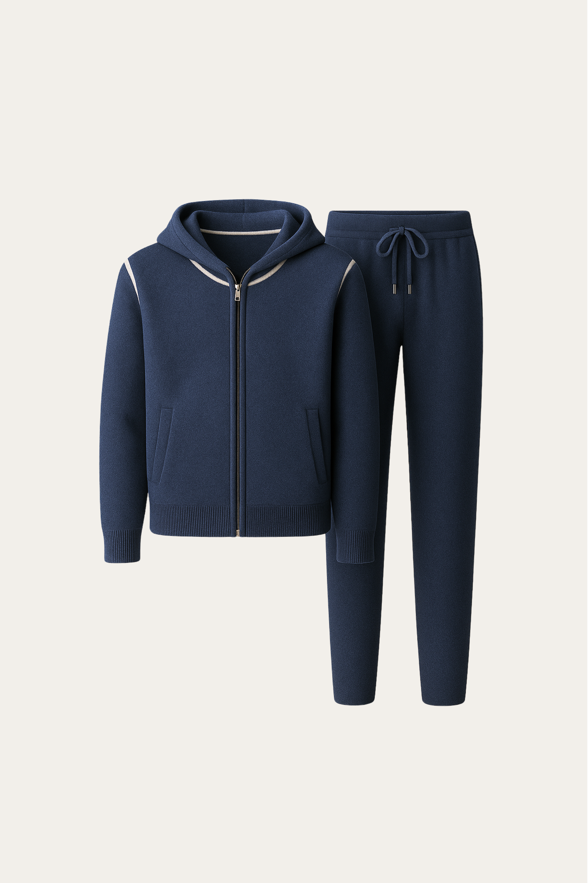 Lorenzo Cashmere Set Navy