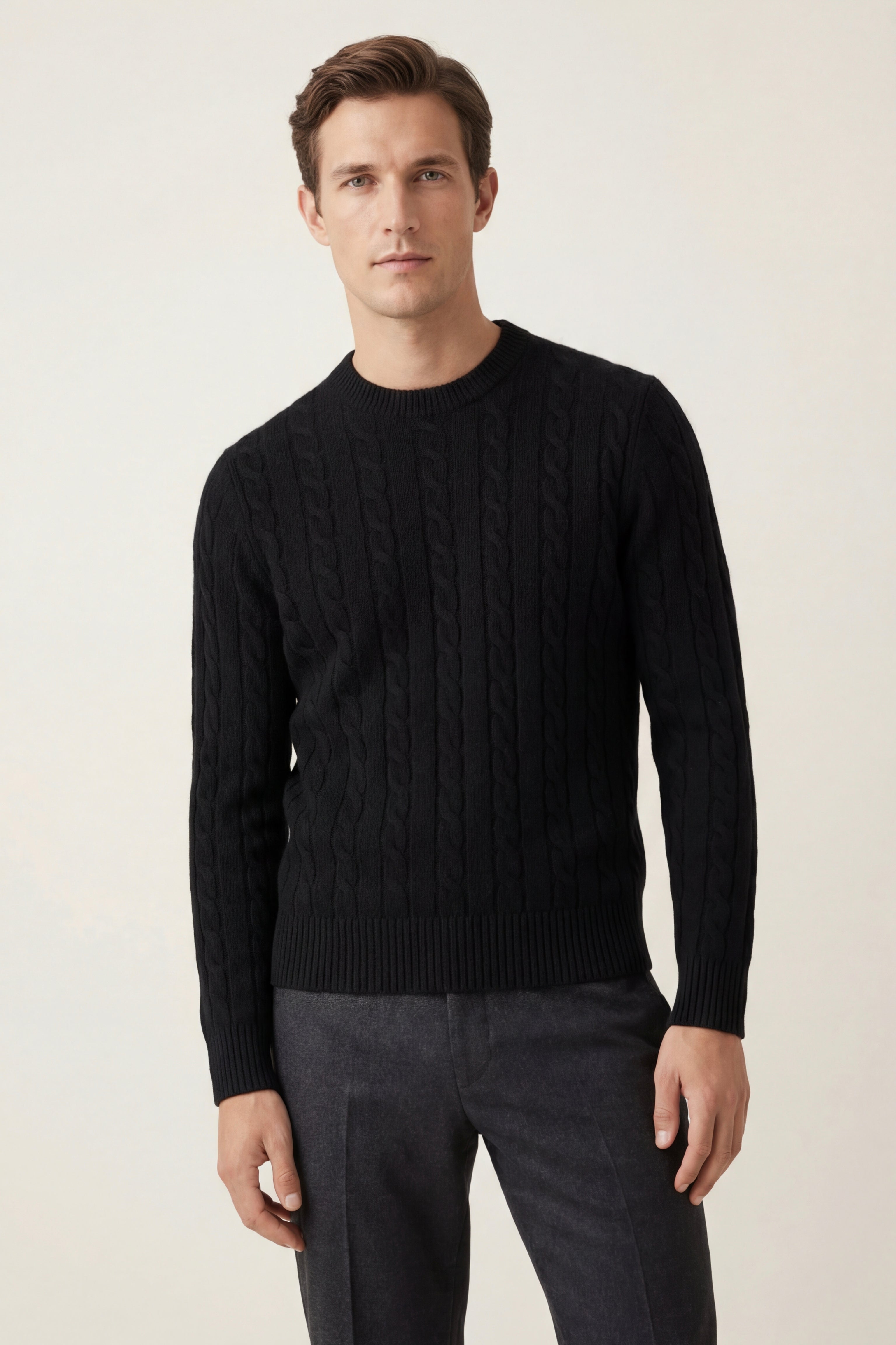 Soreno Cashmere Knit Black