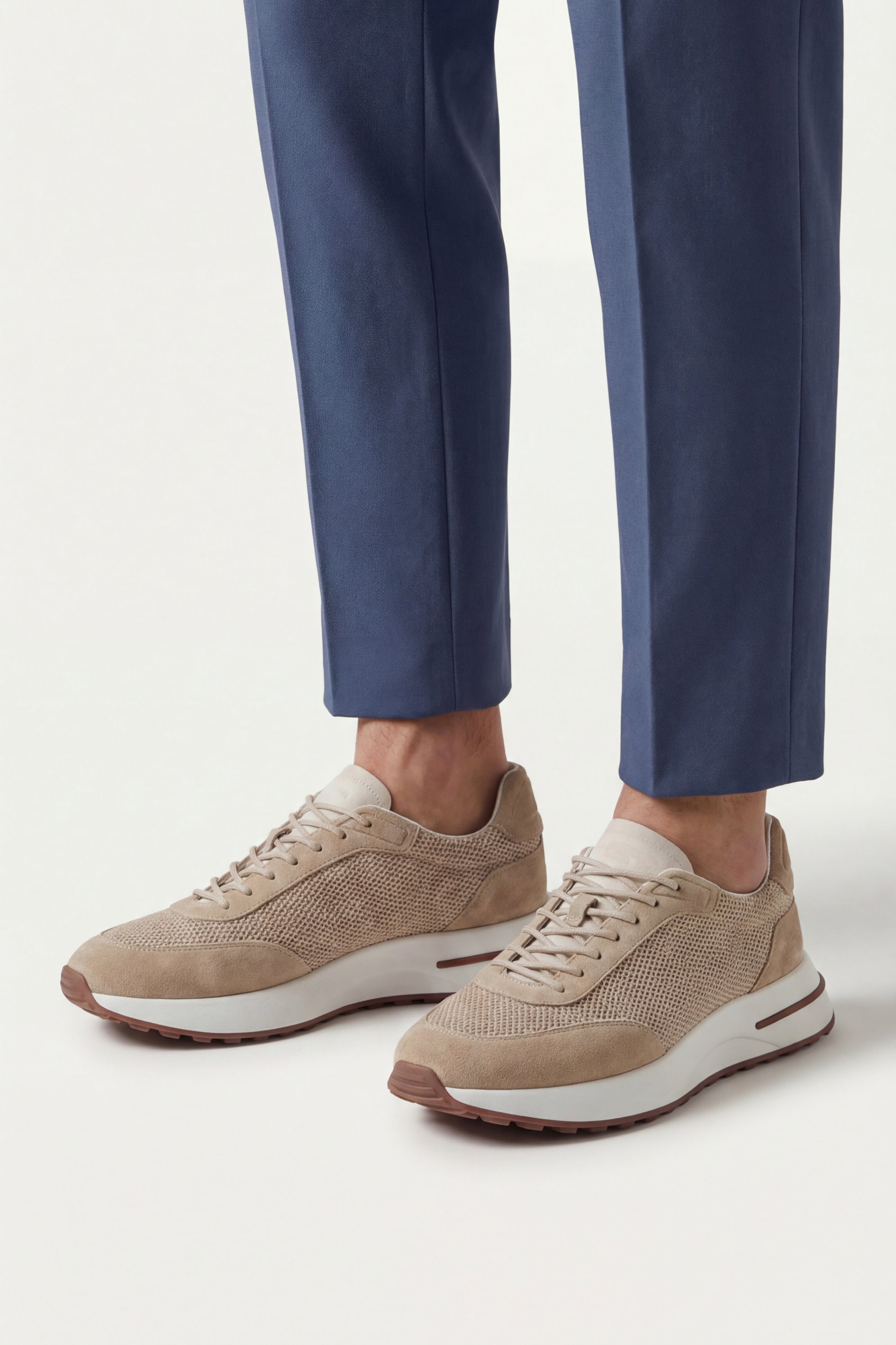 Rivaro Mesh Sneaker Taupe