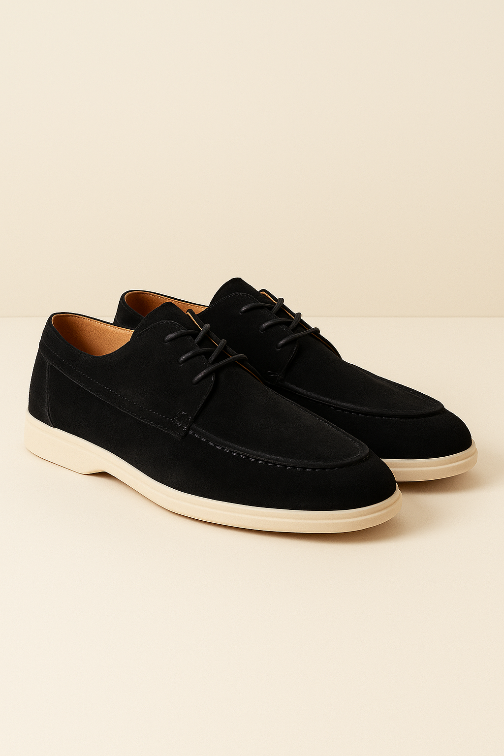 Verelli  Suede Lace Shoes Black