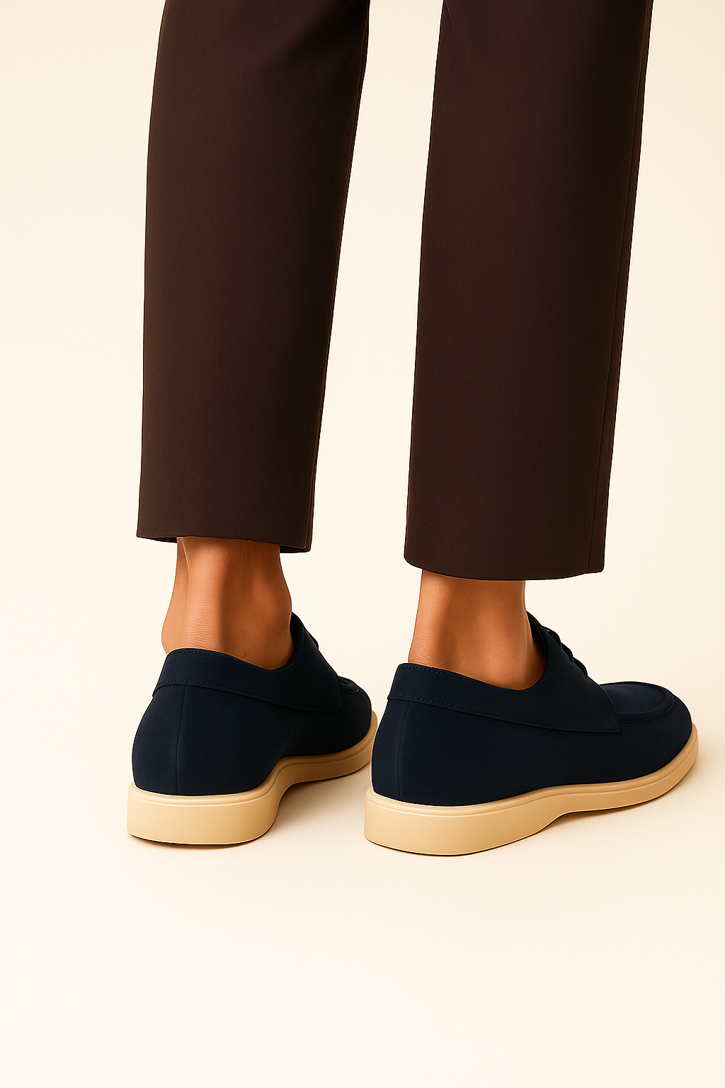 Verelli Suede Lace Shoes Navy