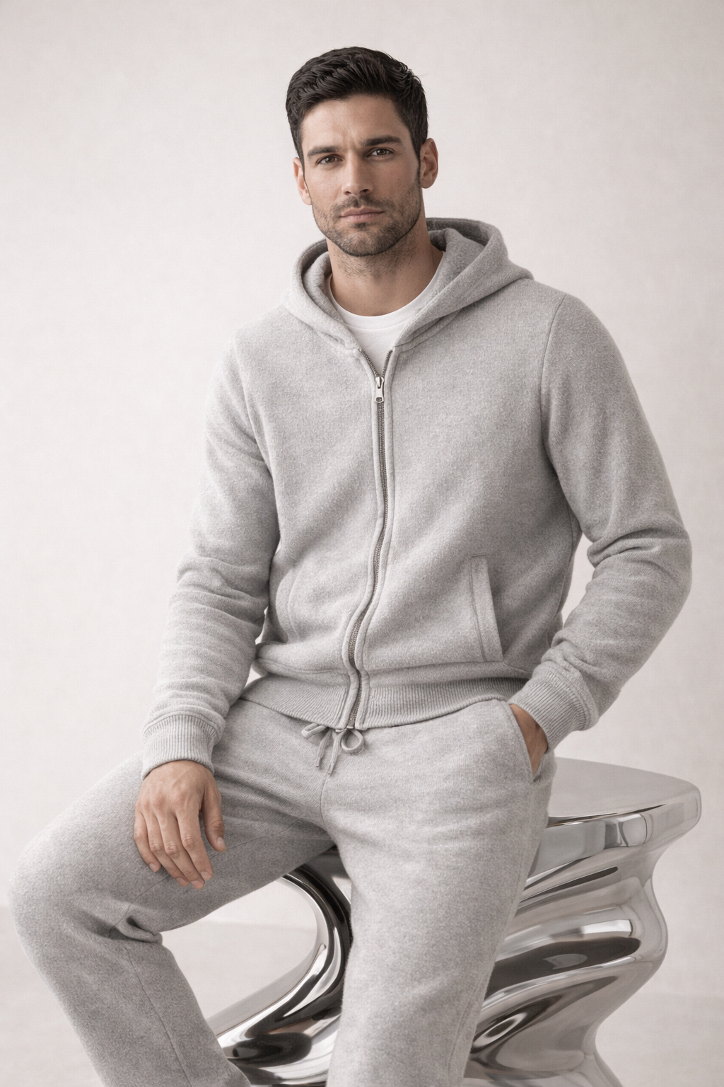 Lorenzo Cashmere Set Grey