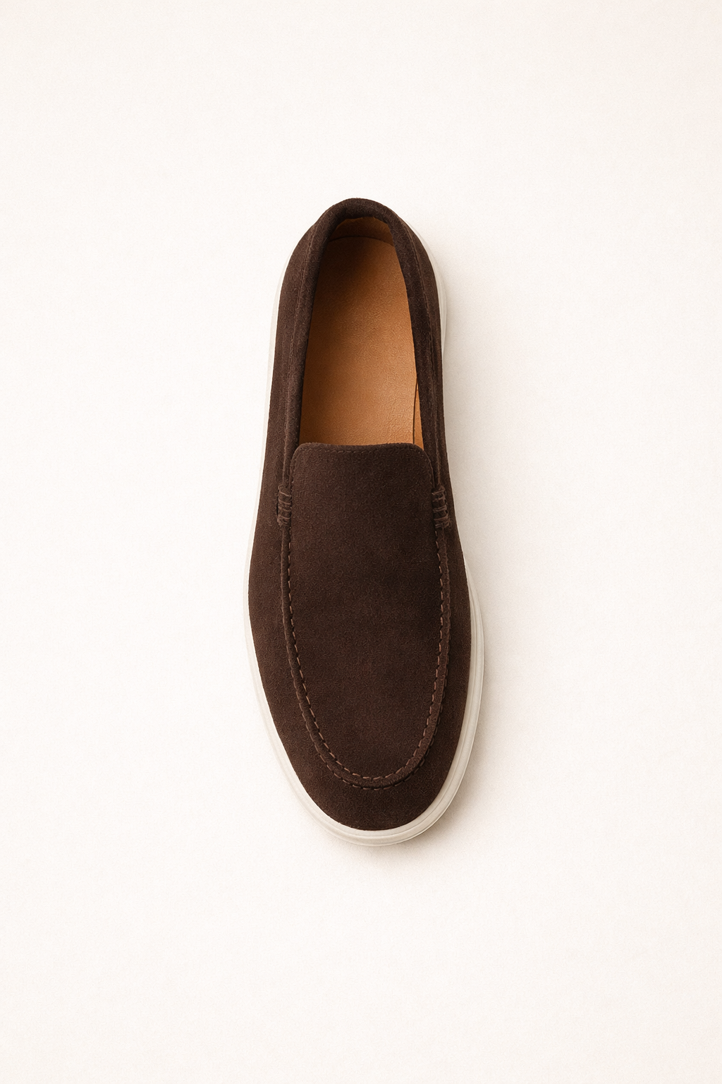 Lorenzo Suede Loafers Brown
