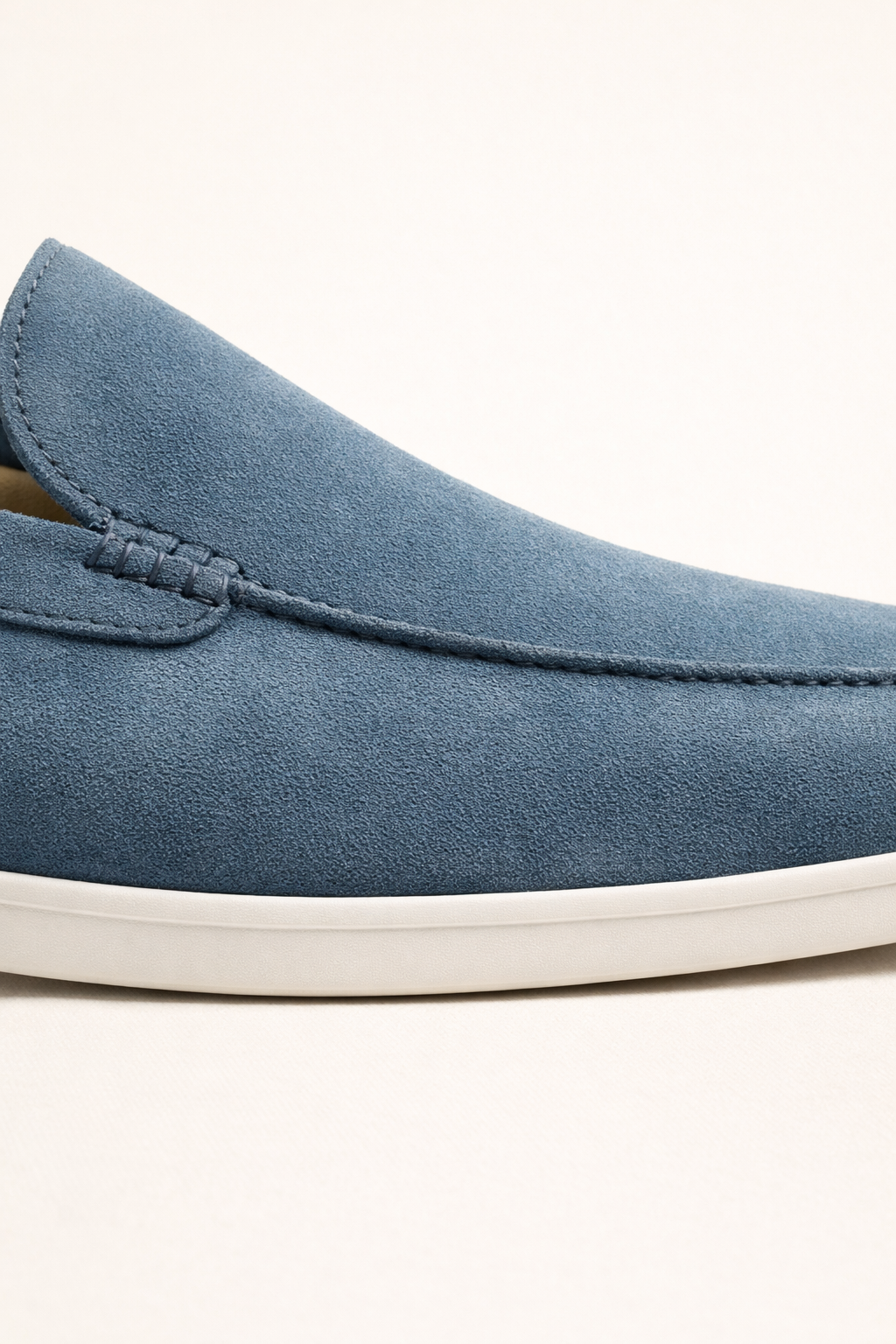 Lorenzo Suede Loafers Ocean Teal