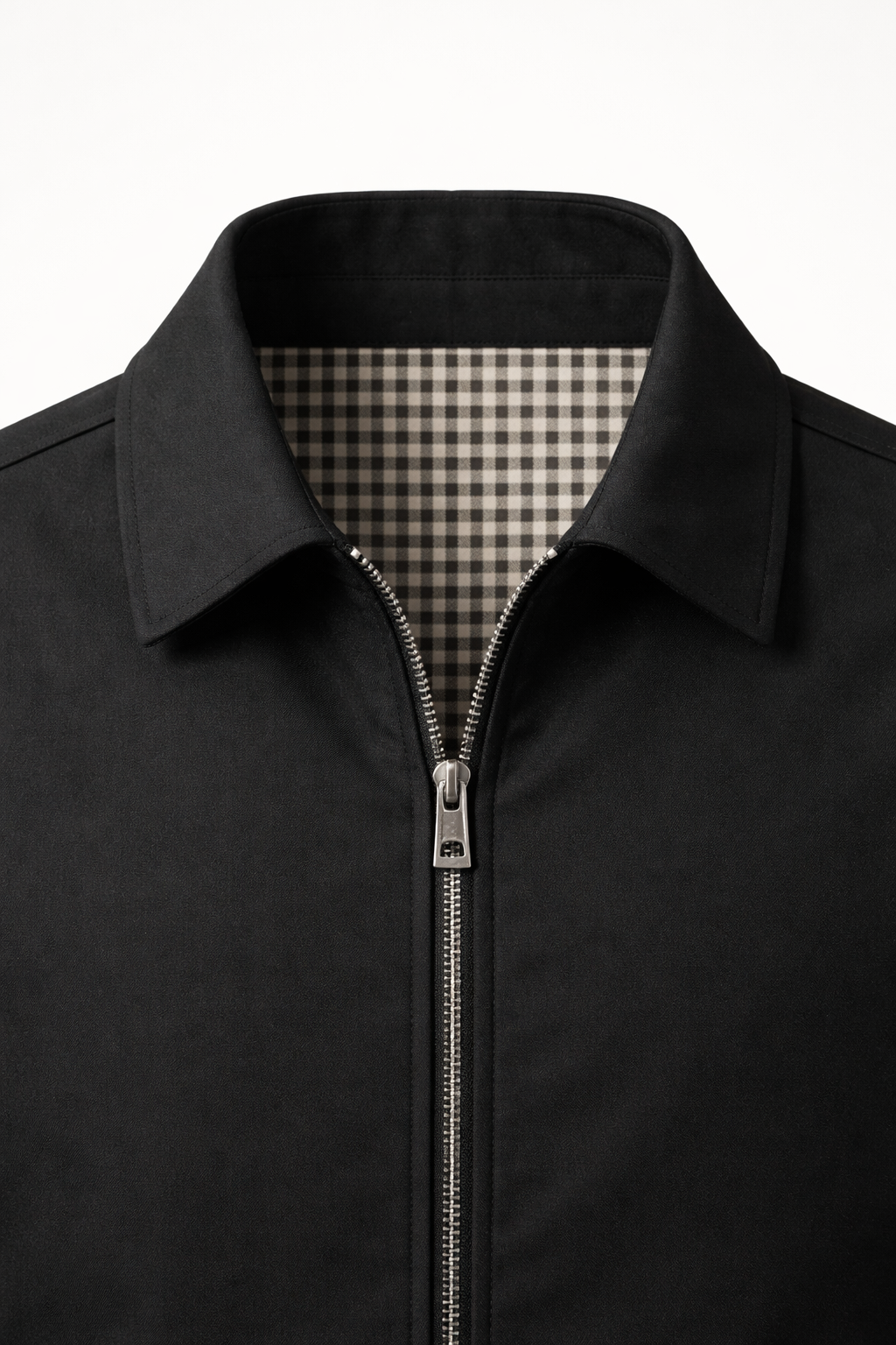Pietro Lightweight Zip Jacket Black