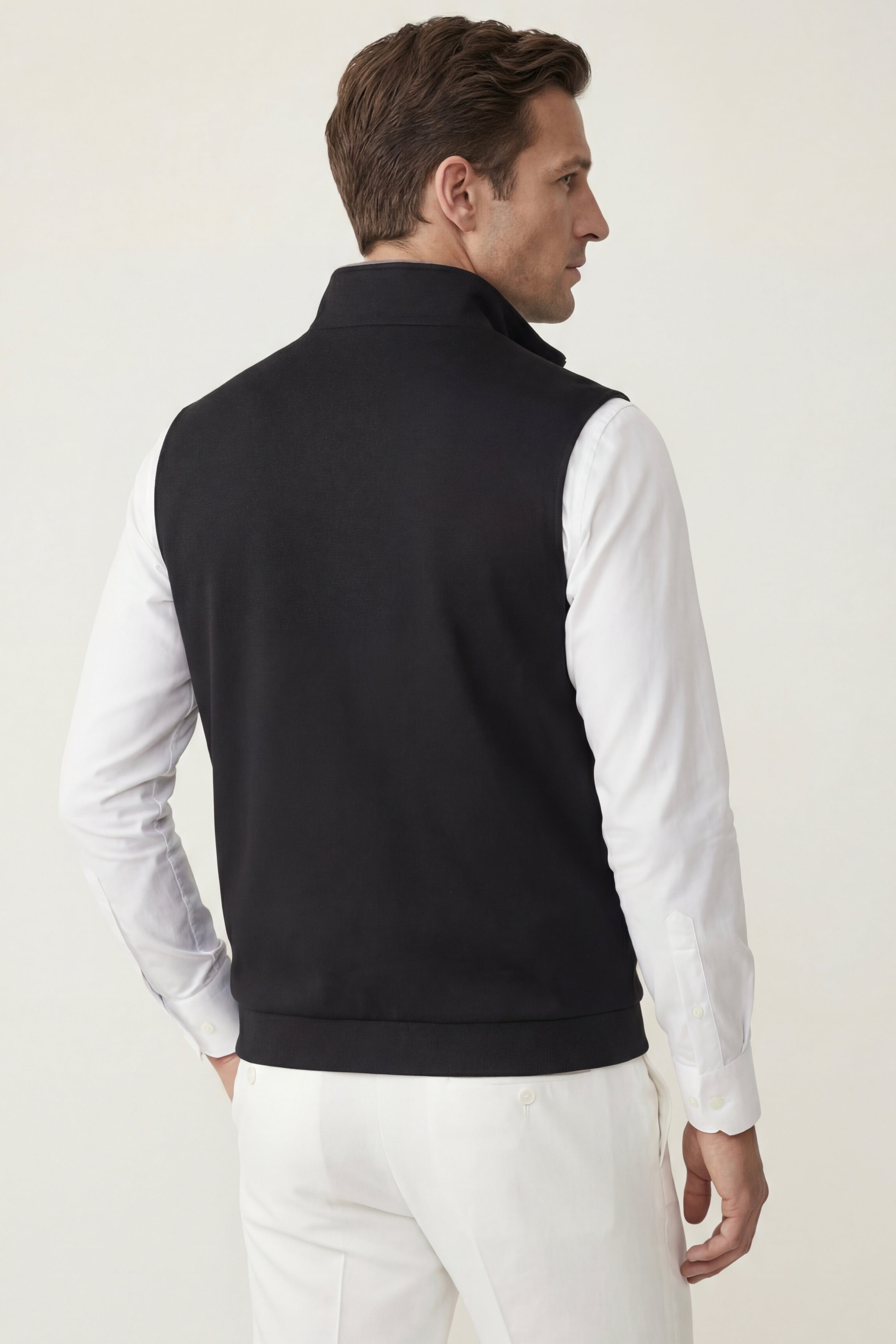 Lorenzo Reversible Vest Black