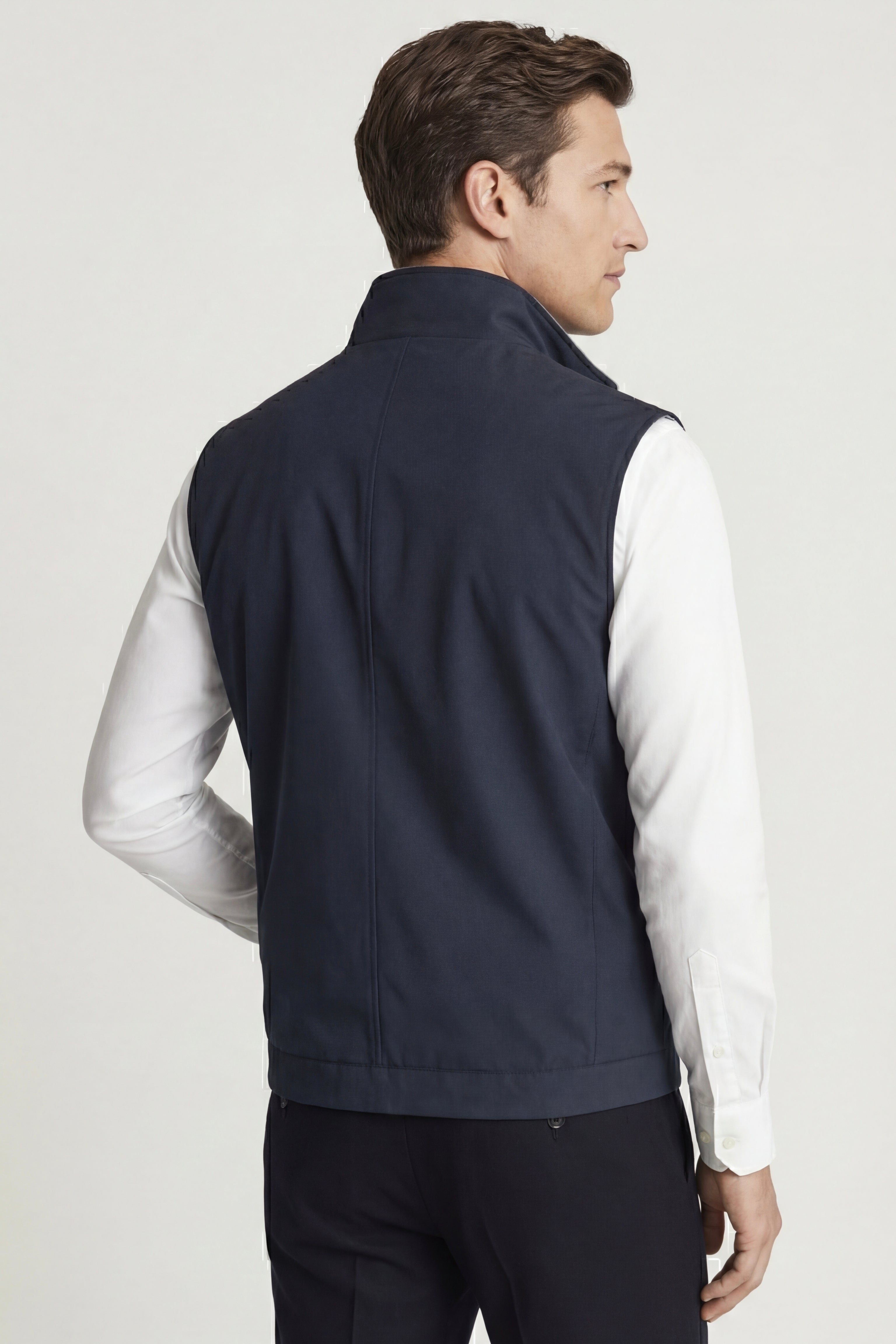 Lorenzo Reversible Vest Navy