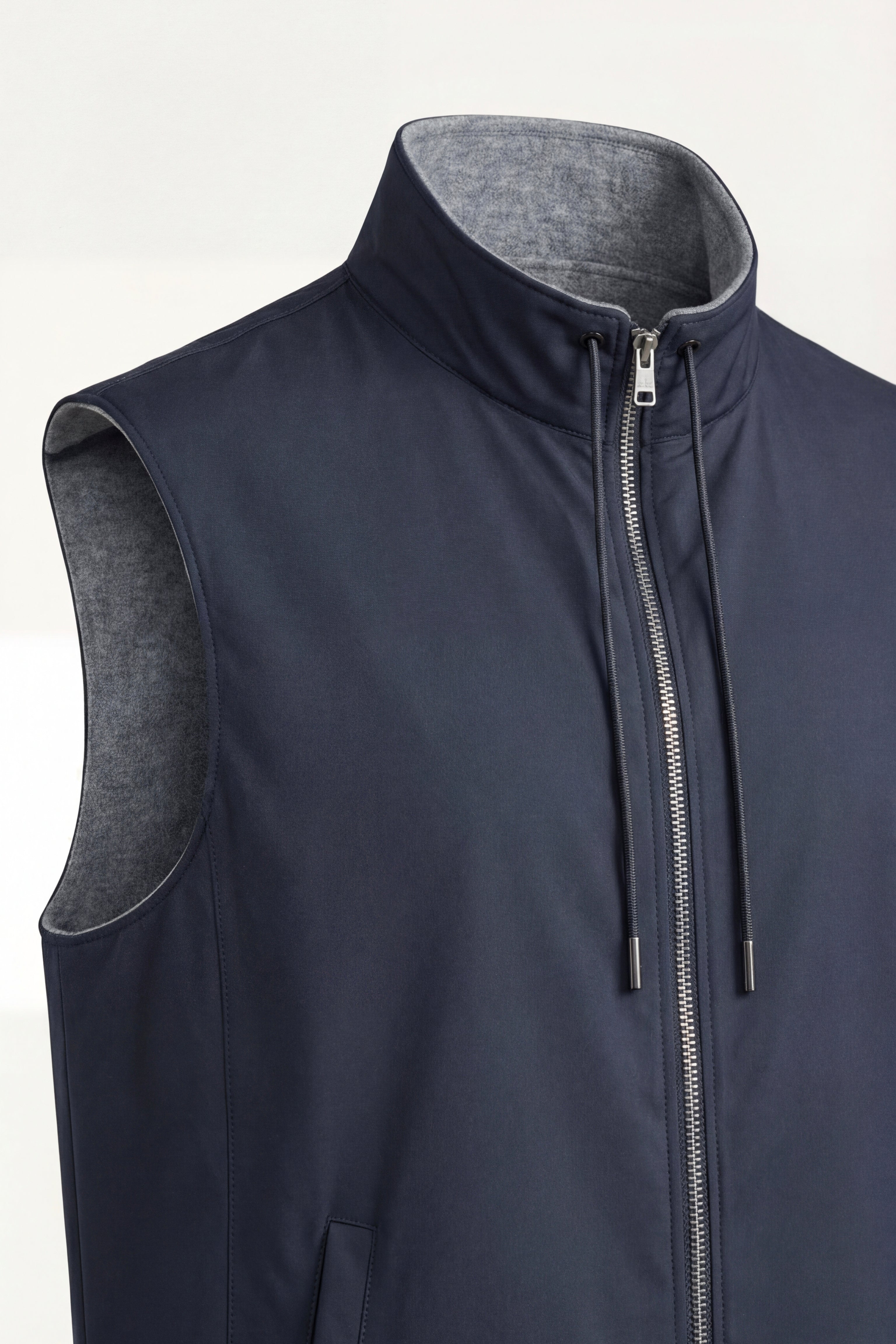 Lorenzo Reversible Vest Navy