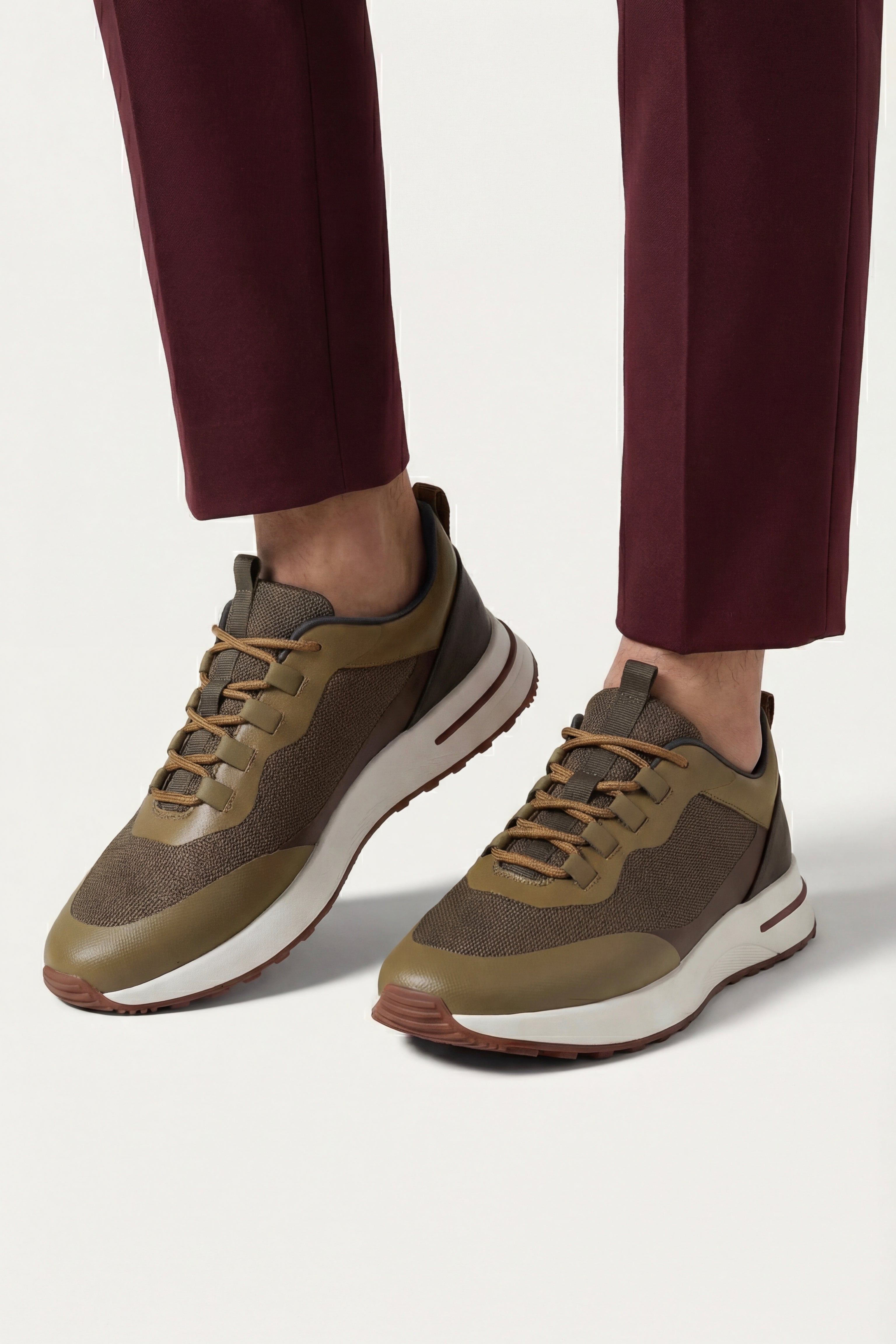Verelli  Sneaker Olive Brown