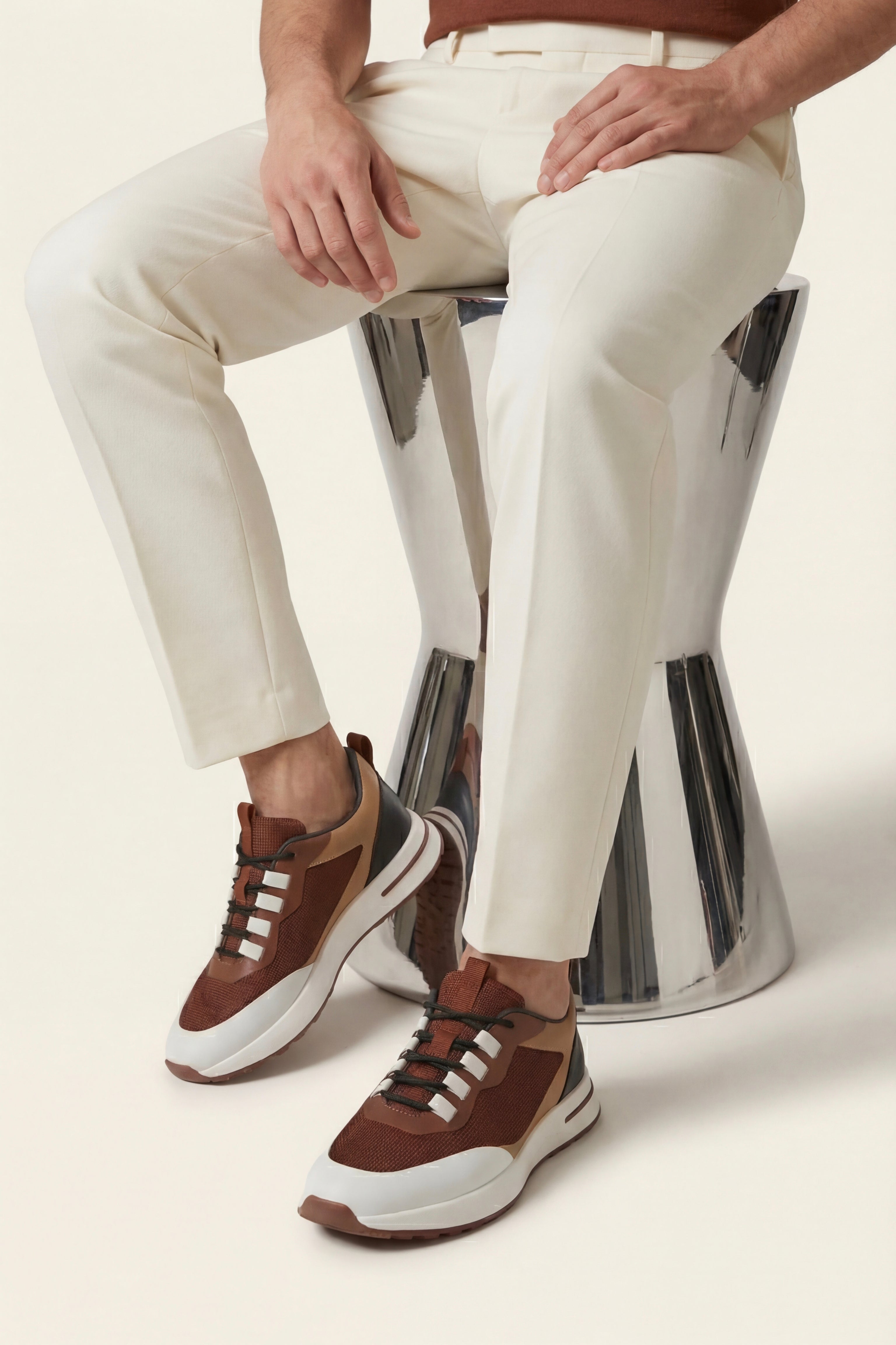 Verelli Sneaker Terracotta Brown