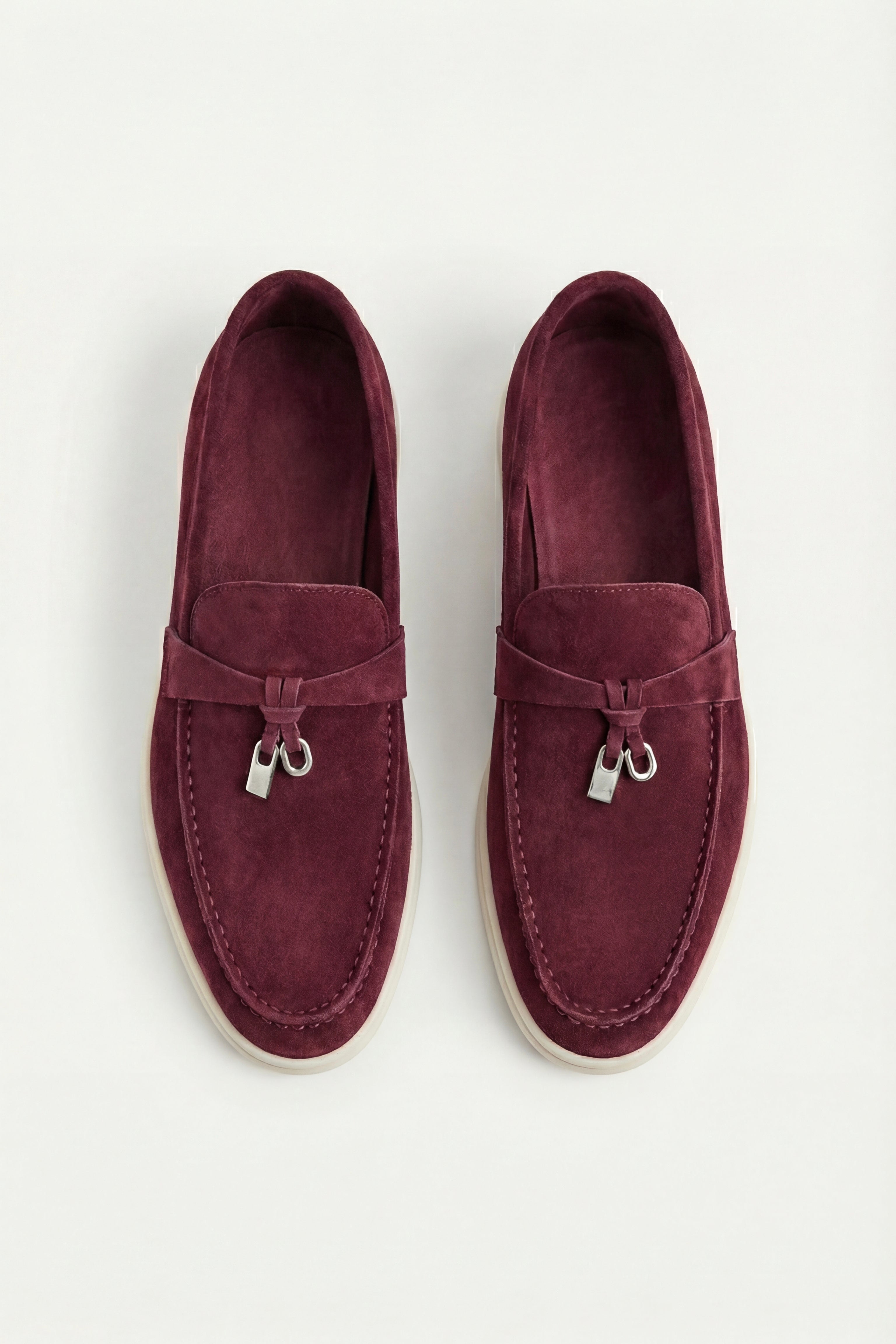 Lorenzo Buckle Loafer Burgundy Wine