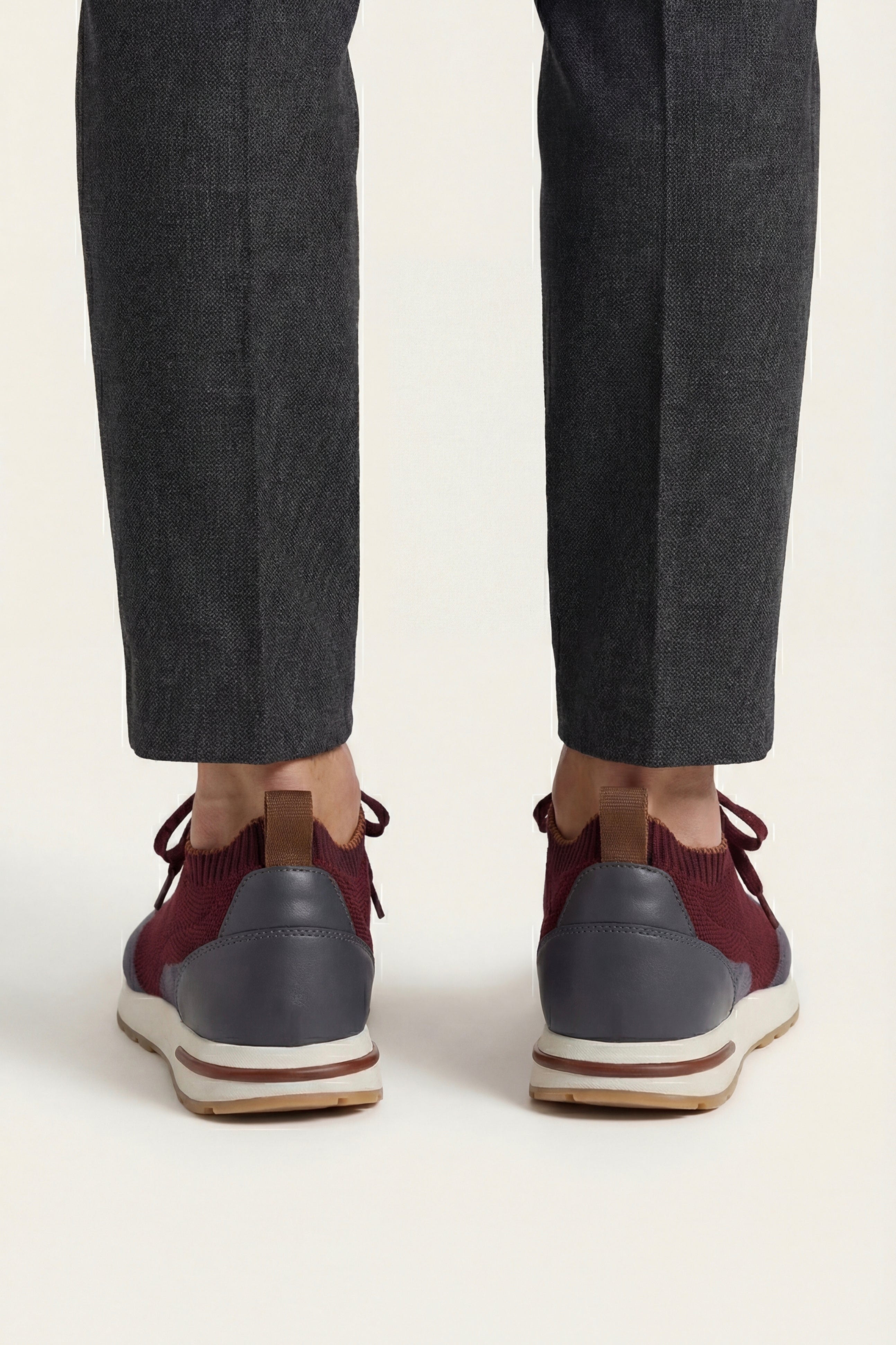 Solano Mesh Slip-On Burgundy